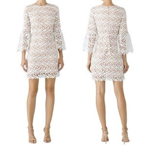 Dress the Population White Lace Dress